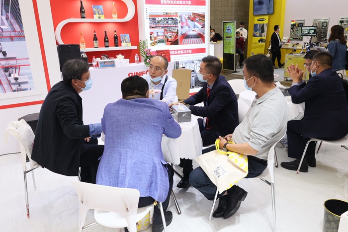 CeMAT ASIA 2021完美收官金峰集團感恩有您，將不忘初心，砥礪前行！